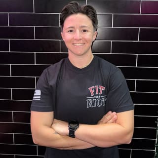 Amanda Joyce, head coach at Fit For A Riot